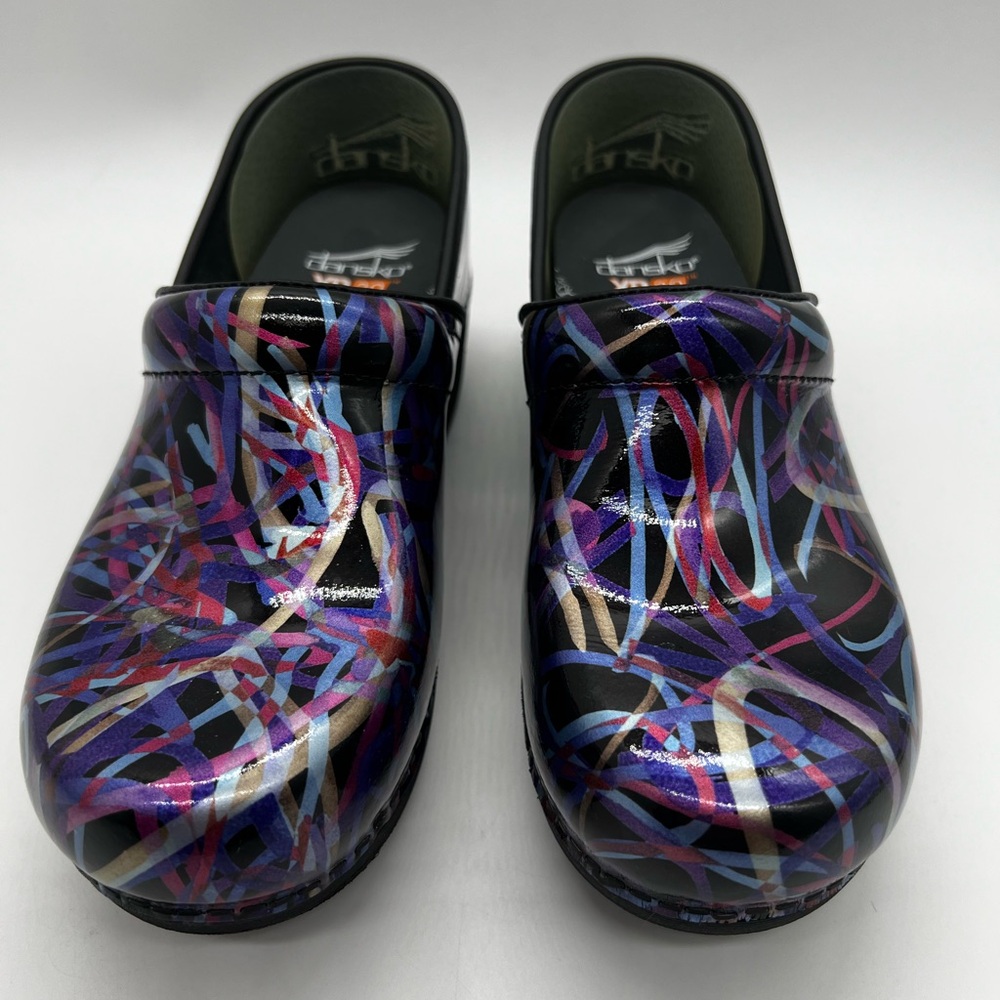 Dansko Multicolor Patterned Mules - Picture 10 of 12
